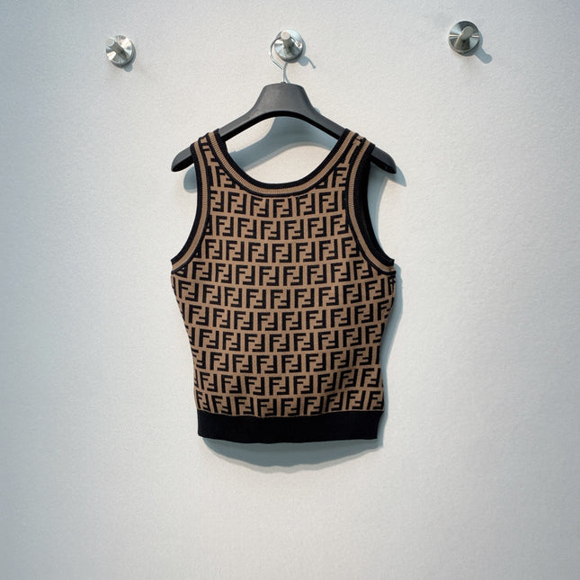FENDI 26S KNIT TANK TOP 056