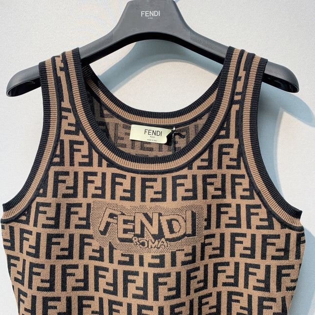 FENDI 26S KNIT TANK TOP 056