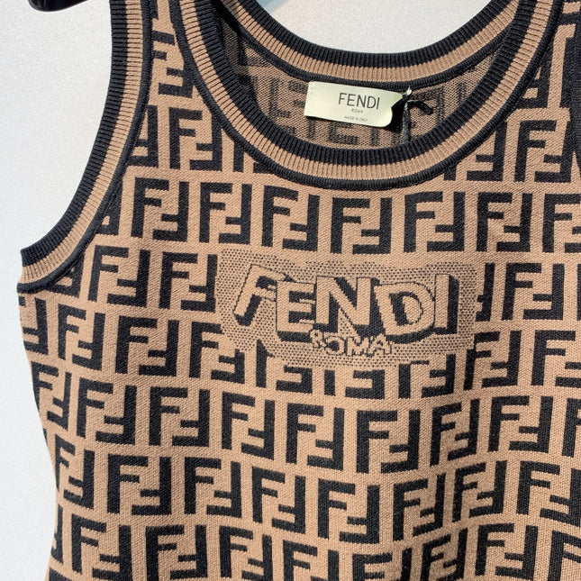 FENDI 26S KNIT TANK TOP 056