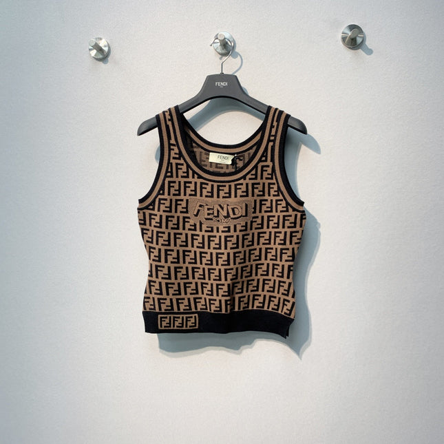 FENDI 26S KNIT TANK TOP 056