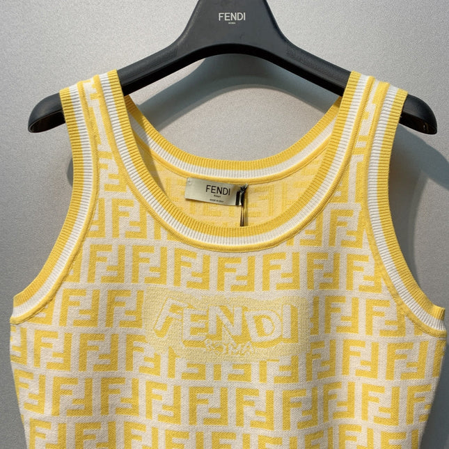 FENDI 26S KNIT TANK TOP 055