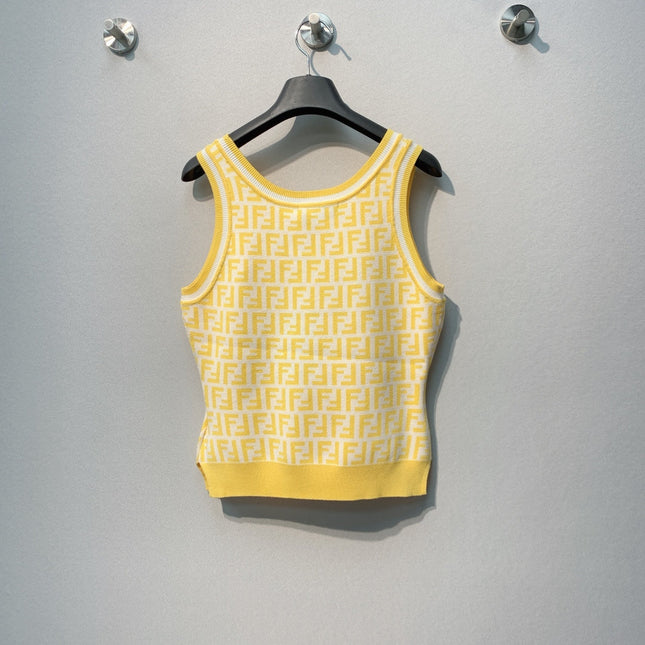 FENDI 26S KNIT TANK TOP 055