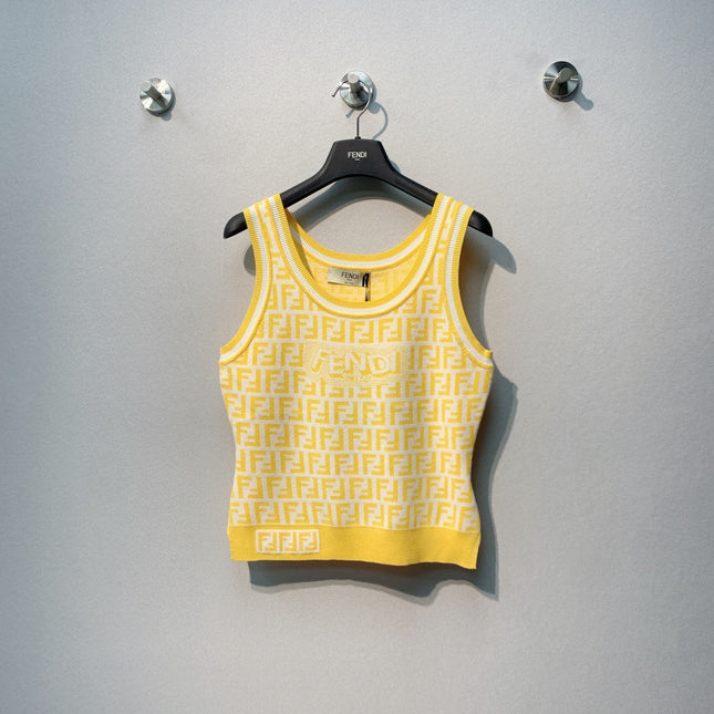 FENDI 26S KNIT TANK TOP 055