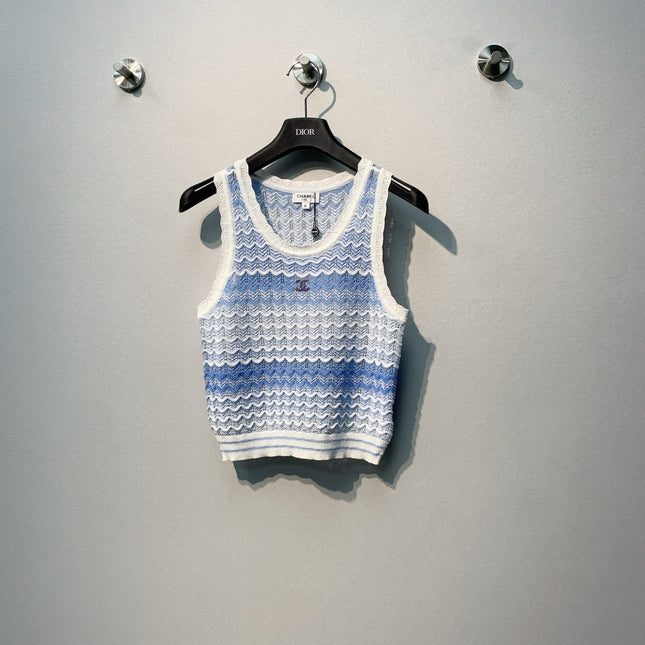 CHANEL 26S KNIT TANK TOP STYLE 1112
