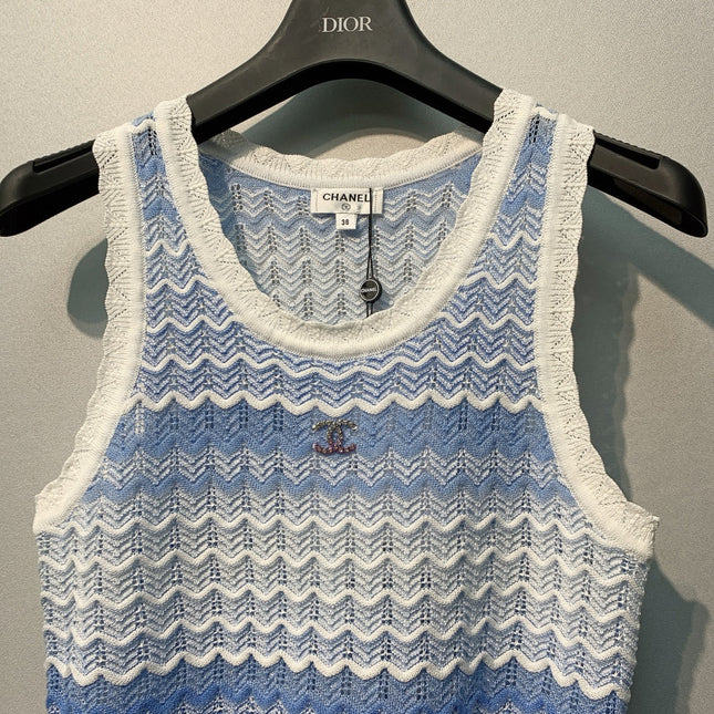 CHANEL 26S KNIT TANK TOP STYLE 1112