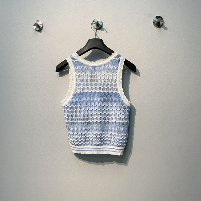 CHANEL 26S KNIT TANK TOP STYLE 1112