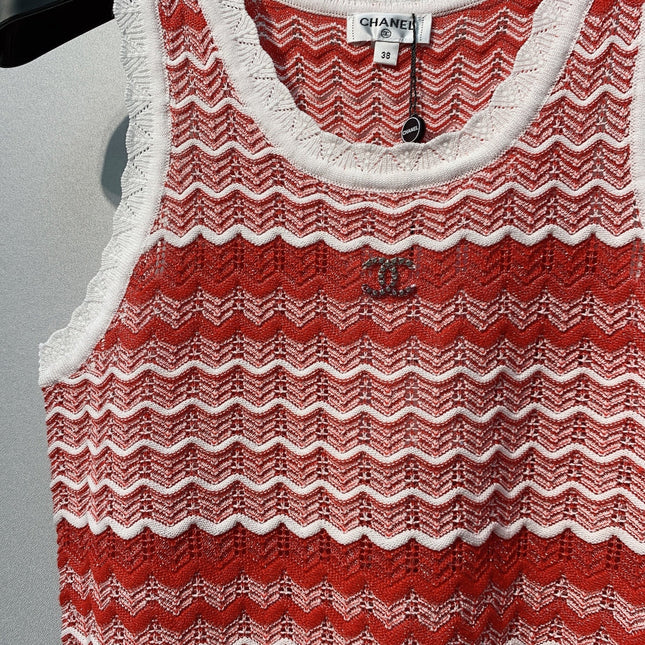 CHANEL 26S KNIT TANK TOP STYLE 1110