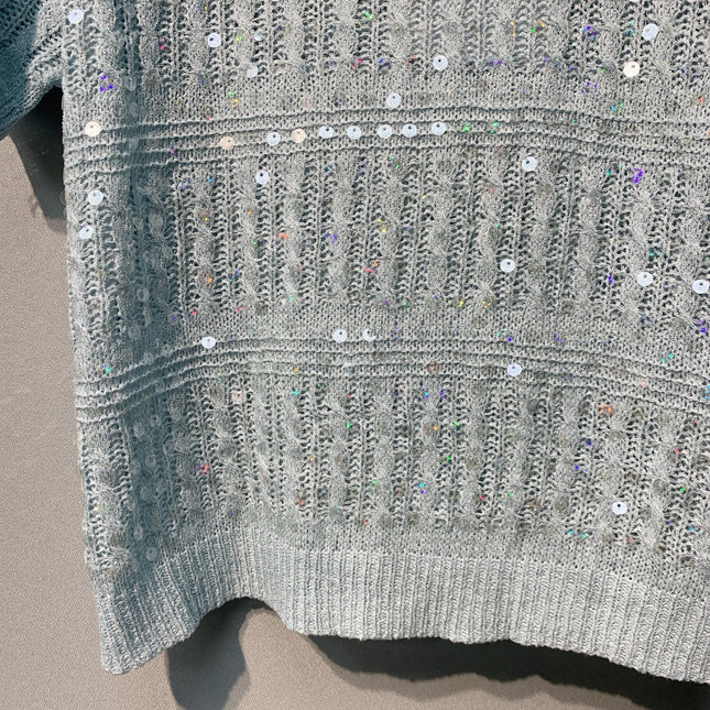 CHANEL 26S SHORT-SLEEVE KNIT TOP STYLE 1085