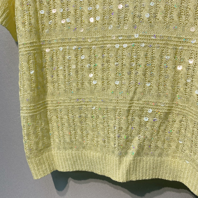 CHANEL 26S SHORT-SLEEVE KNIT TOP STYLE 1083