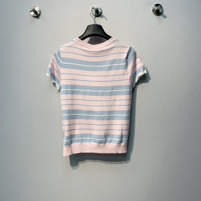 CHANEL 26S SHORT-SLEEVE KNIT TOP STYLE 1080
