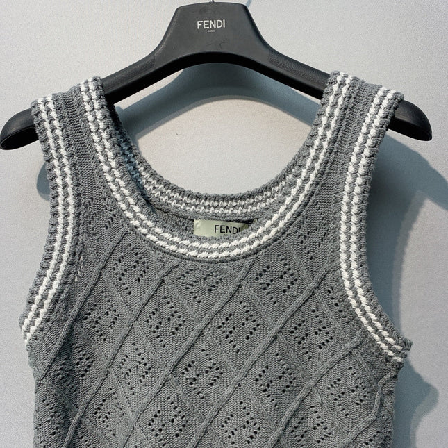 FENDI 26S KNIT TANK TOP 032