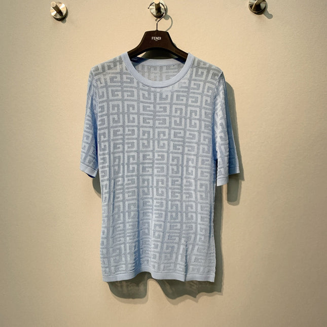 FENDI 26S SHORT SLEEVE KNIT T-SHIRT 012