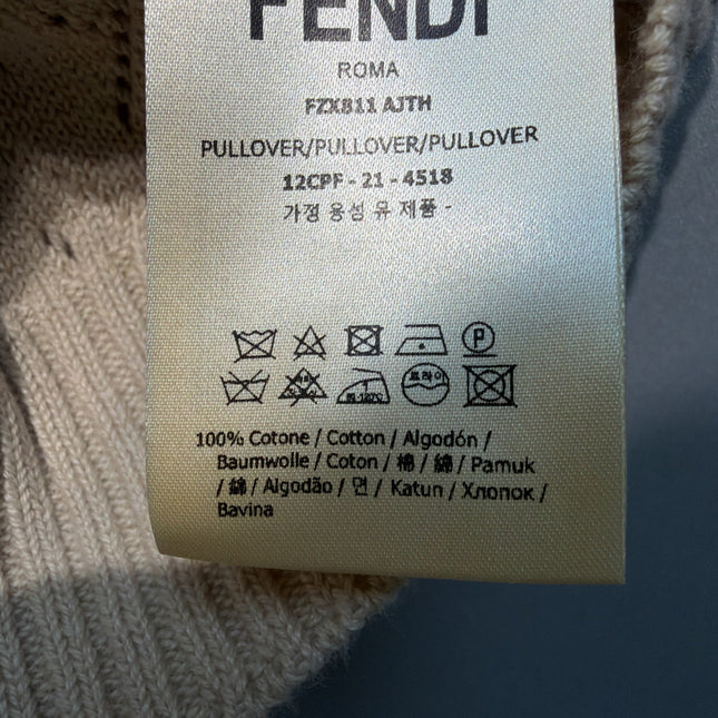 FENDI 26S SHORT SLEEVE KNIT TOP 006