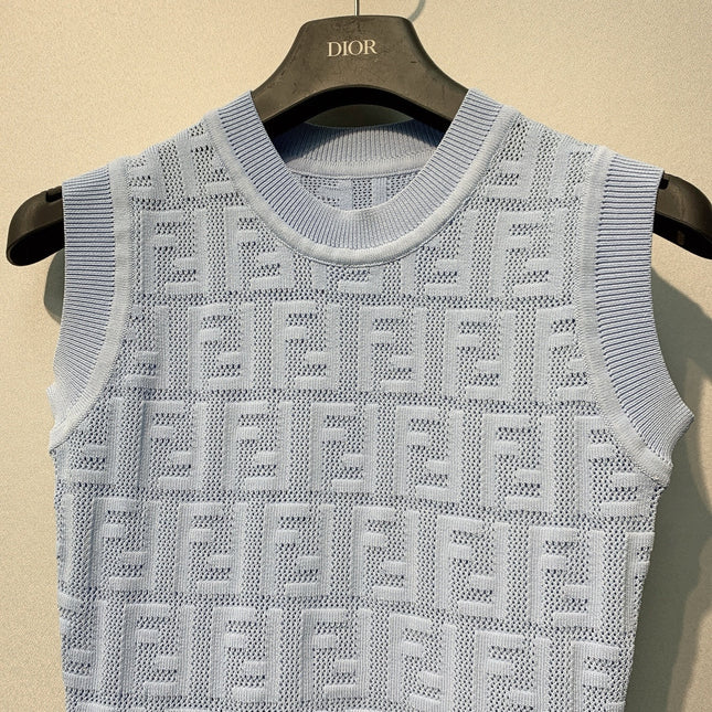 FENDI 26S SLEEVELESS DRESS 455