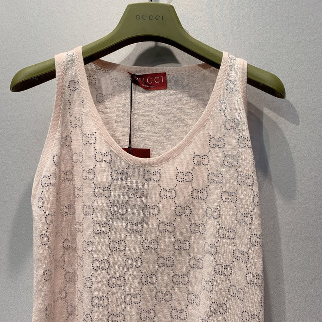 GUCCI 26S KNIT TANK TOP 313