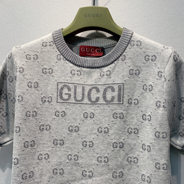 GUCCI 26S SHORT SLEEVE KNIT T-SHIRT 311