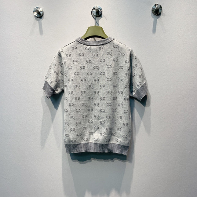 GUCCI 26S SHORT SLEEVE KNIT T-SHIRT 311