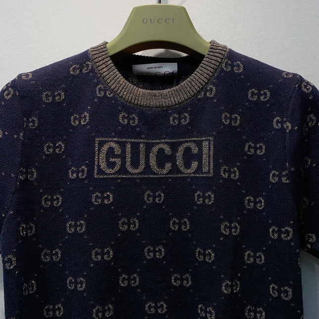 GUCCI 26S SHORT SLEEVE KNIT T-SHIRT 310