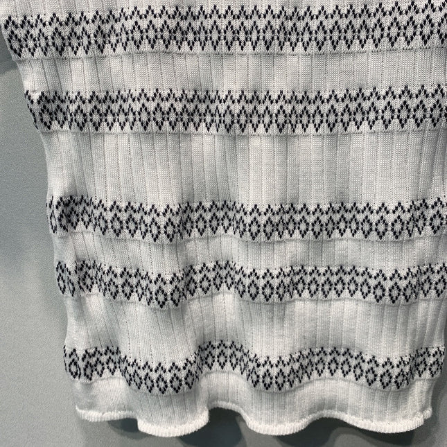 CHANEL 26S KNIT SHORT SLEEVE T-SHIRT STYLE 1282