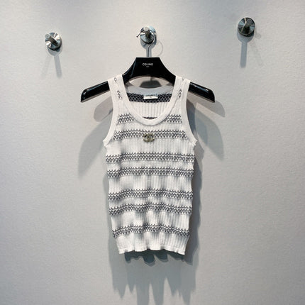 CHANEL 26S KNIT TANK TOP STYLE 1280