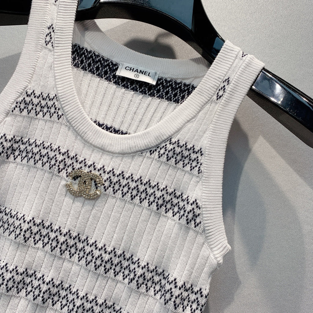 CHANEL 26S KNIT TANK TOP STYLE 1280