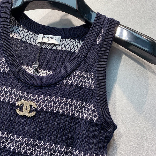 CHANEL 26S KNIT TANK TOP STYLE 1279