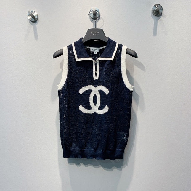 CHANEL 26S KNIT TANK TOP STYLE 1278