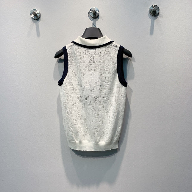 CHANEL 26S KNIT TANK TOP STYLE 1277