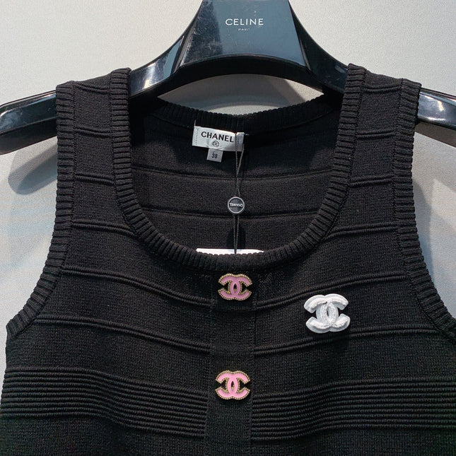 CHANEL 26S KNIT TANK TOP STYLE 1246