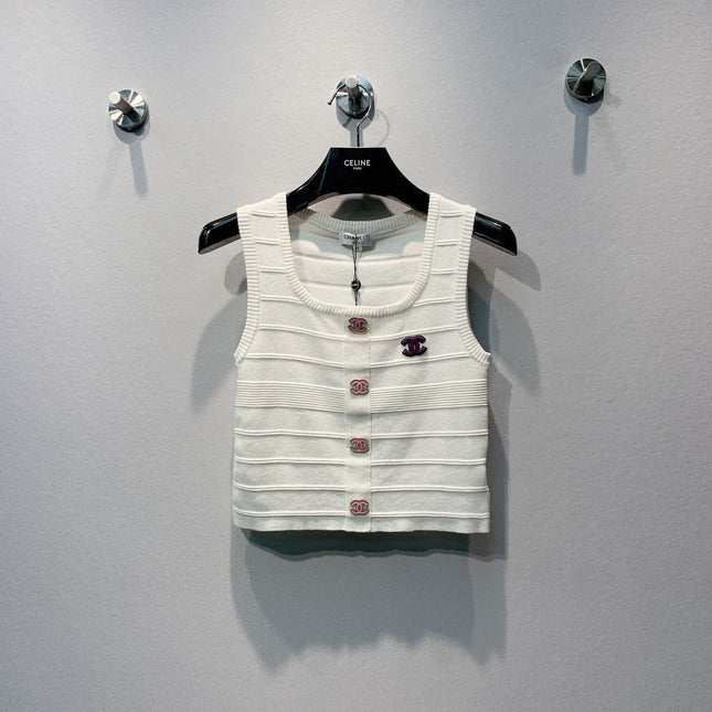 CHANEL 26S KNIT TANK TOP STYLE 1245