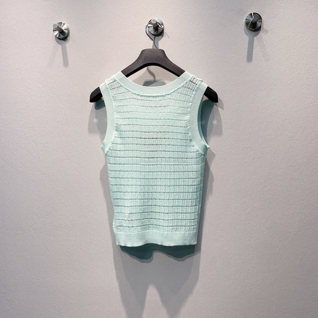 PRADA 26S SLEEVELESS KNIT TOP 1008