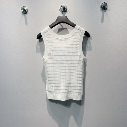 PRADA 26S SLEEVELESS KNIT TOP 1007