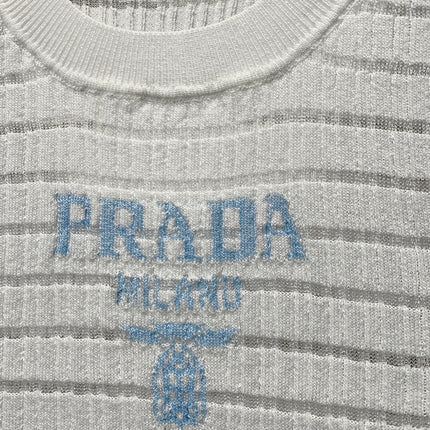 PRADA 26S SLEEVELESS KNIT TOP 1007