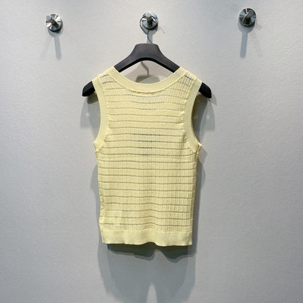PRADA 26S SLEEVELESS KNIT TOP 1006