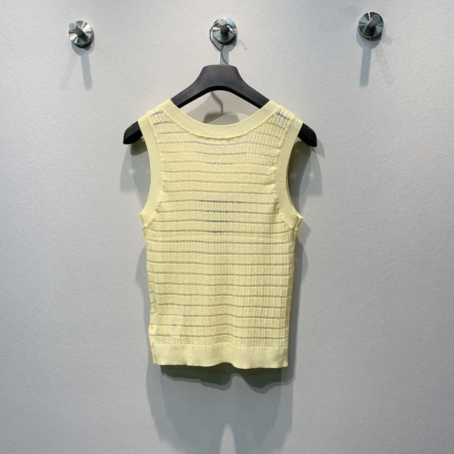 PRADA 26S SLEEVELESS KNIT TOP 1006