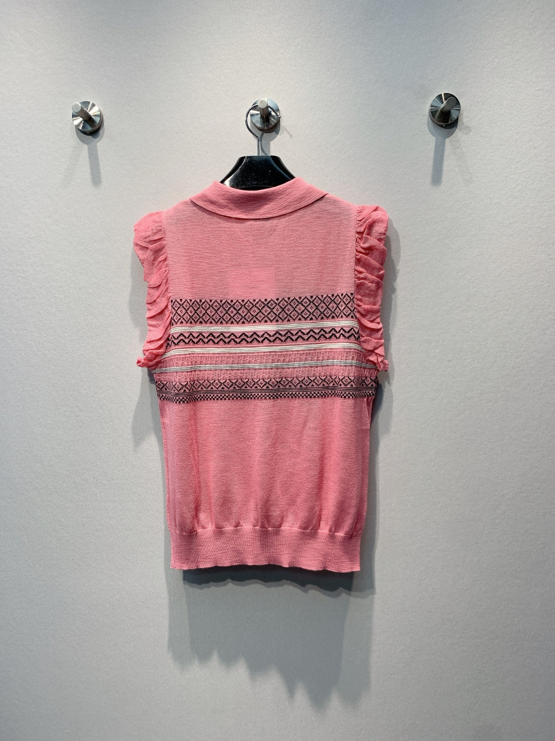CHANEL 26S KNIT POLO TOP 1477