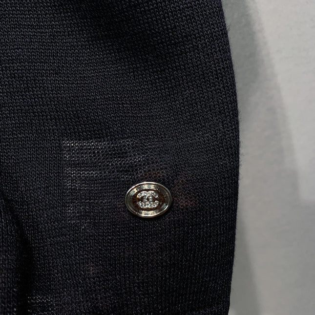 CHANEL 26S KNIT POLO TOP 1475