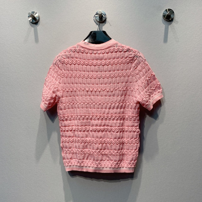 CHANEL 26S SHORT-SLEEVE KNIT TOP 1461