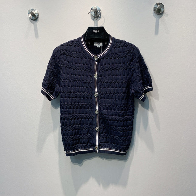 CHANEL 26S SHORT-SLEEVE KNIT TOP 1459