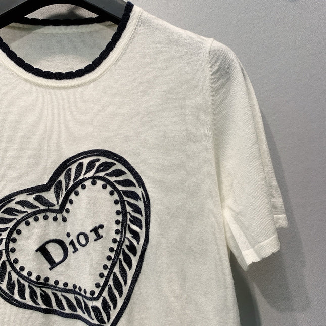 DIOR 26S SHORT-SLEEVE CREWNECK T-SHIRT 1340