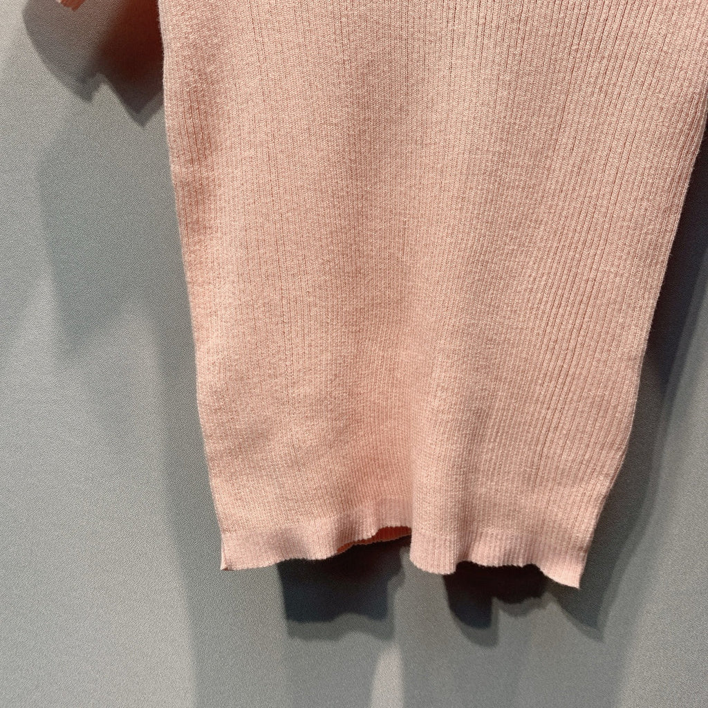 DIOR 26S SHORT-SLEEVE KNIT TOP 1366