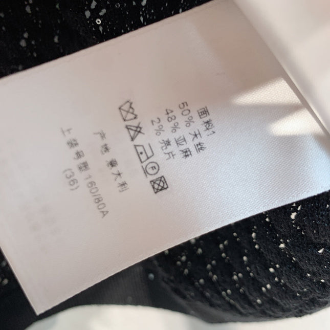 DIOR 26S SHORT-SLEEVE KNIT TOP 1431