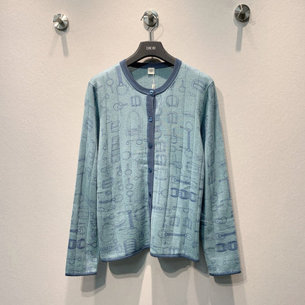 HERMES 26S KNIT CARDIGAN 643