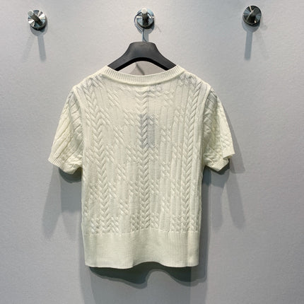 RALPH LAUREN 26S SHORT SLEEVE KNIT SWEATER 333
