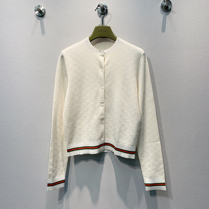 GUCCI 26S KNITTED CARDIGAN JACKET 556