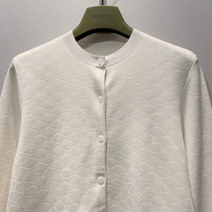 GUCCI 26S KNITTED CARDIGAN JACKET 556