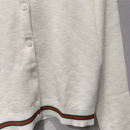 GUCCI 26S KNITTED CARDIGAN JACKET 556