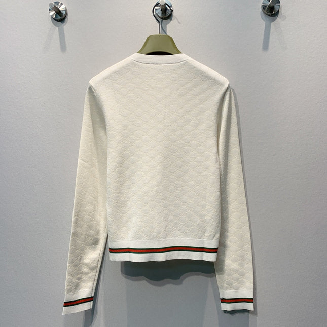 GUCCI 26S KNITTED CARDIGAN JACKET 556