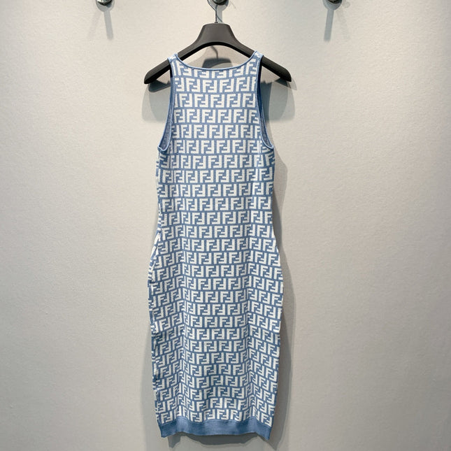 FENDI 26S SLEEVELESS KNIT DRESS 273