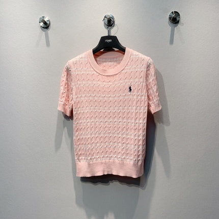 RALPH LAUREN 26S SHORT SLEEVE KNIT SWEATER 332